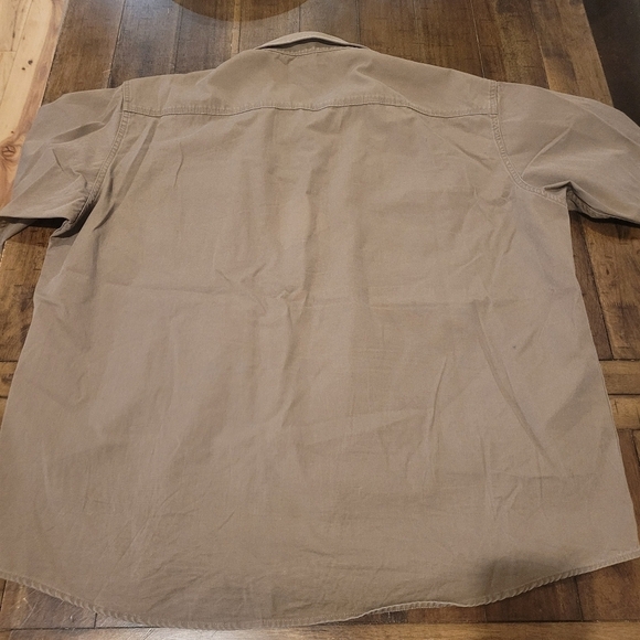 Cabela’s Tan Bird Dog Embroidered Short Sleeve Button Down Shir… - Picture 5 of 5